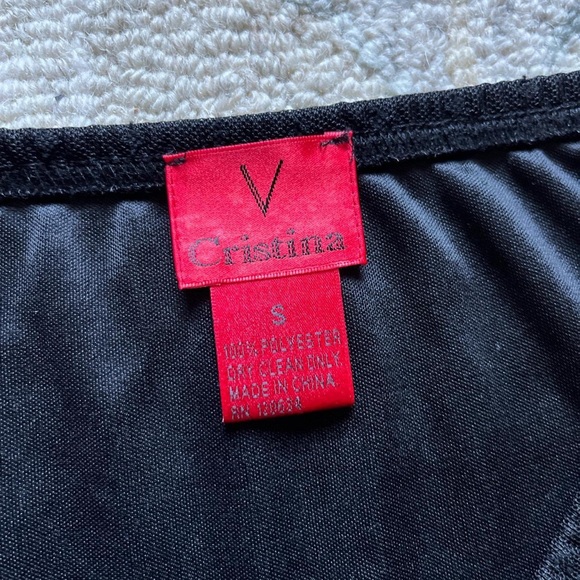 Maxi black frilled lace skirt - Picture 8 of 8